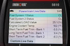 Reading Fuel Trim in Live Data