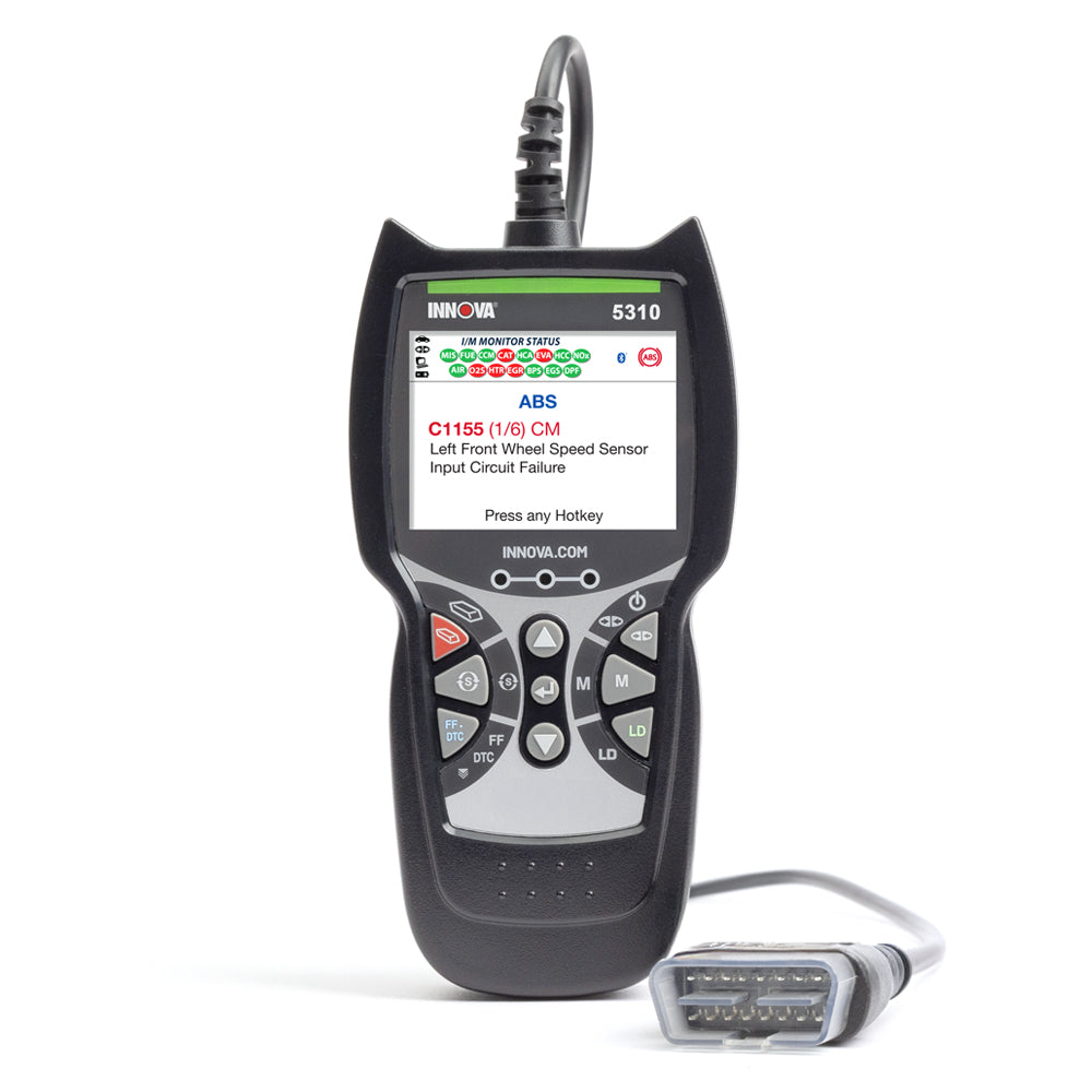 Innova 5310 - OBD2 Scanner to Read/Erase ABS + SRS + Airbag Codes