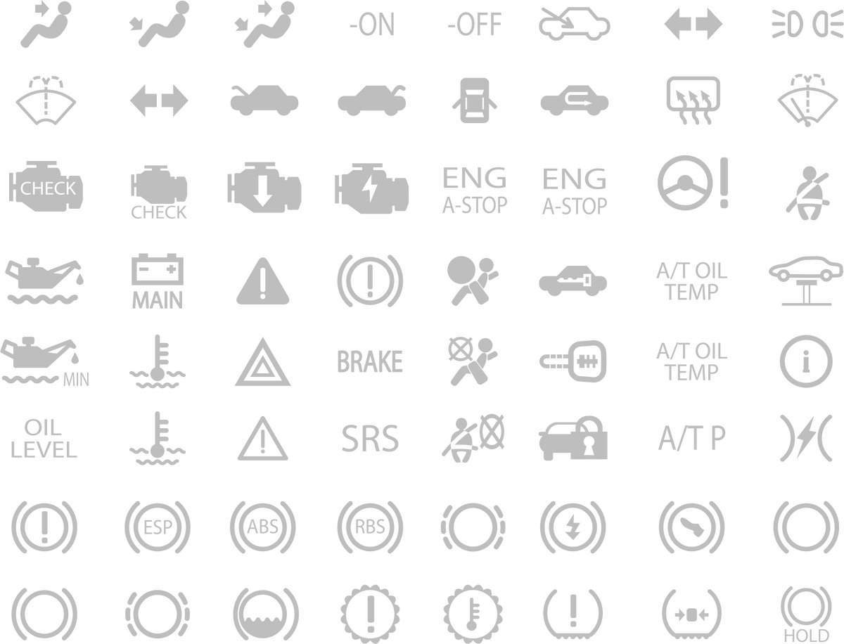 Diagnostic Icons Matrix Grid