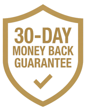 30-Day Money Back Guarantee
