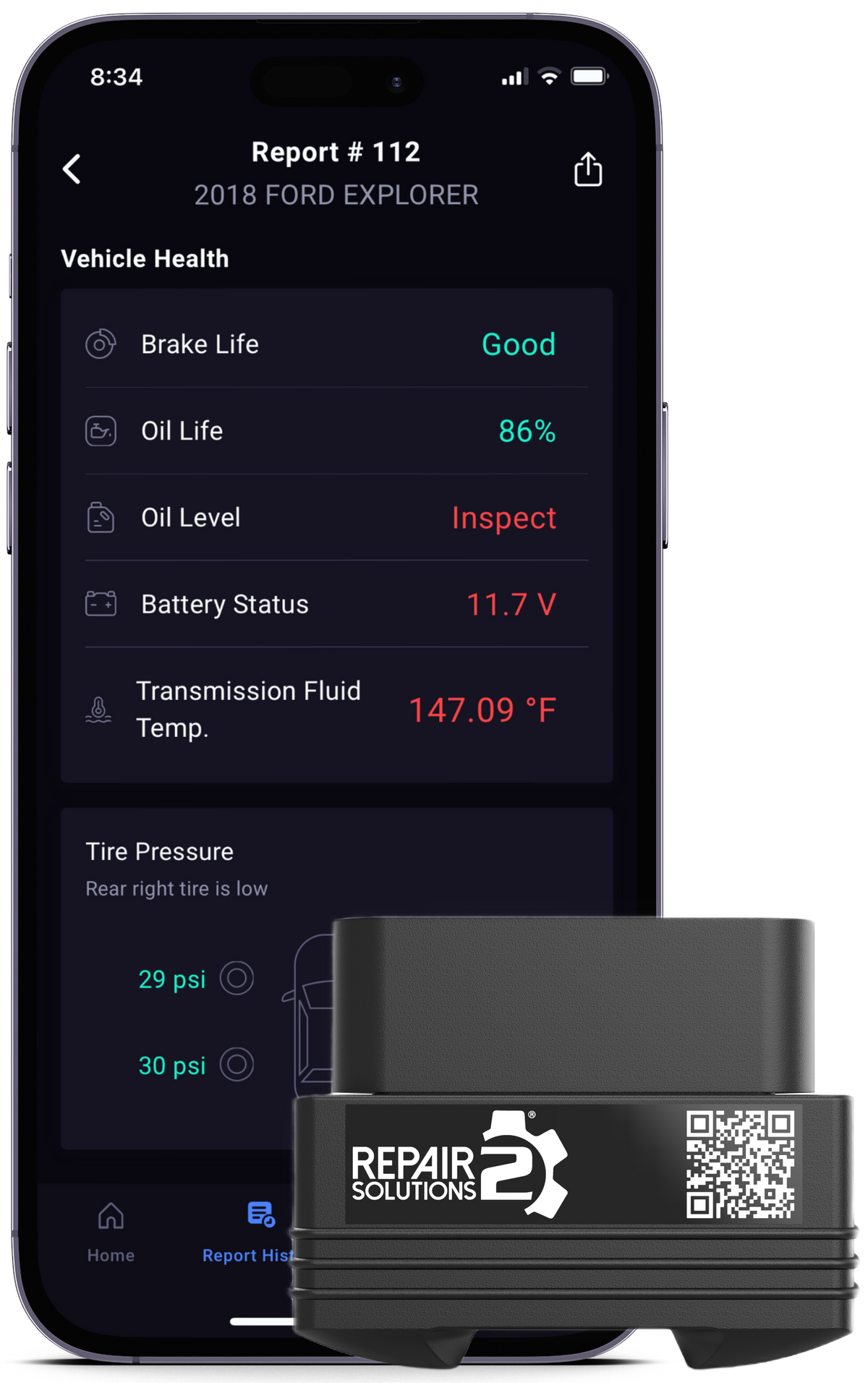 1000 Bluetooth OBD2 Scanner