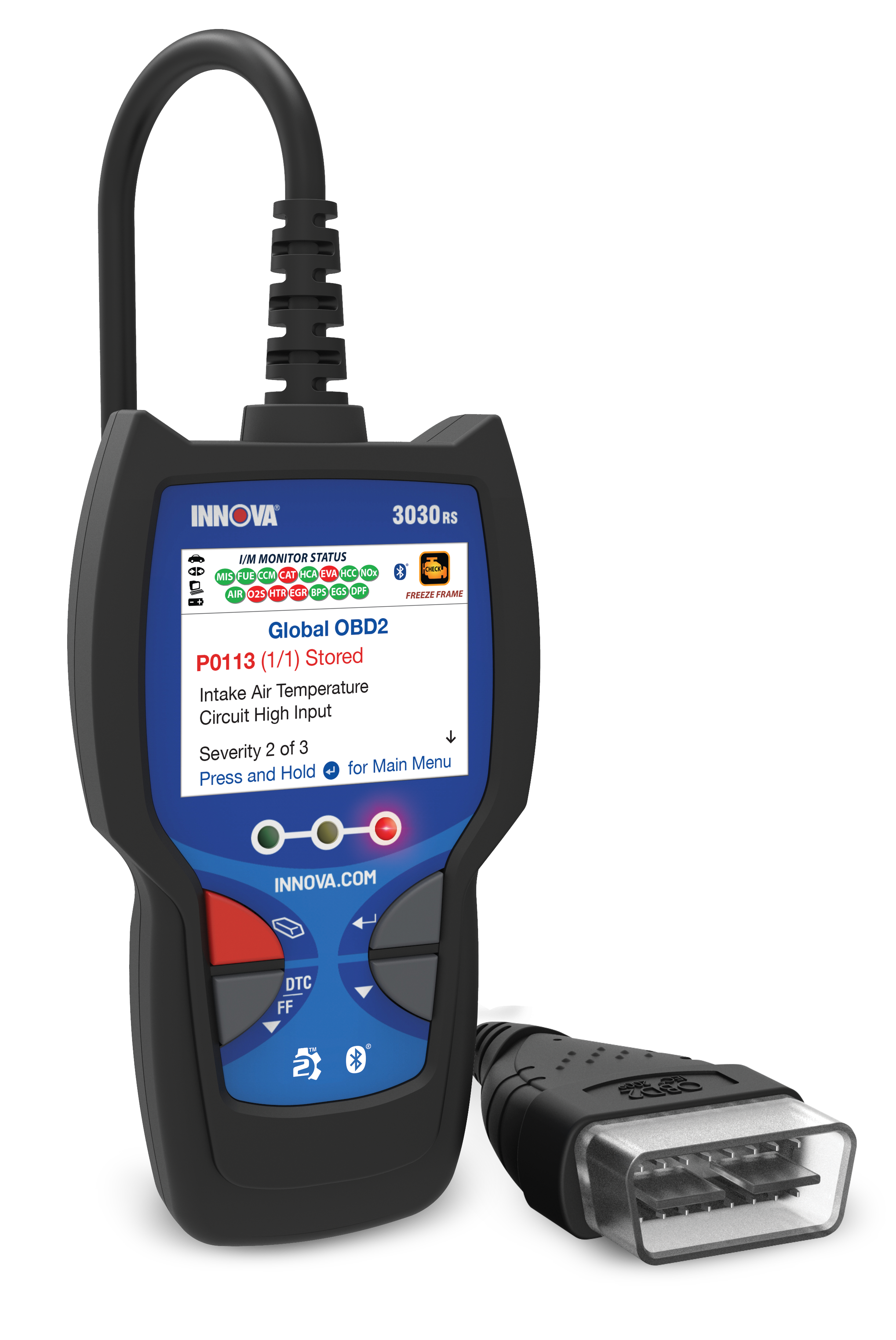 3030RS Battery Testing OBD2 Scanner