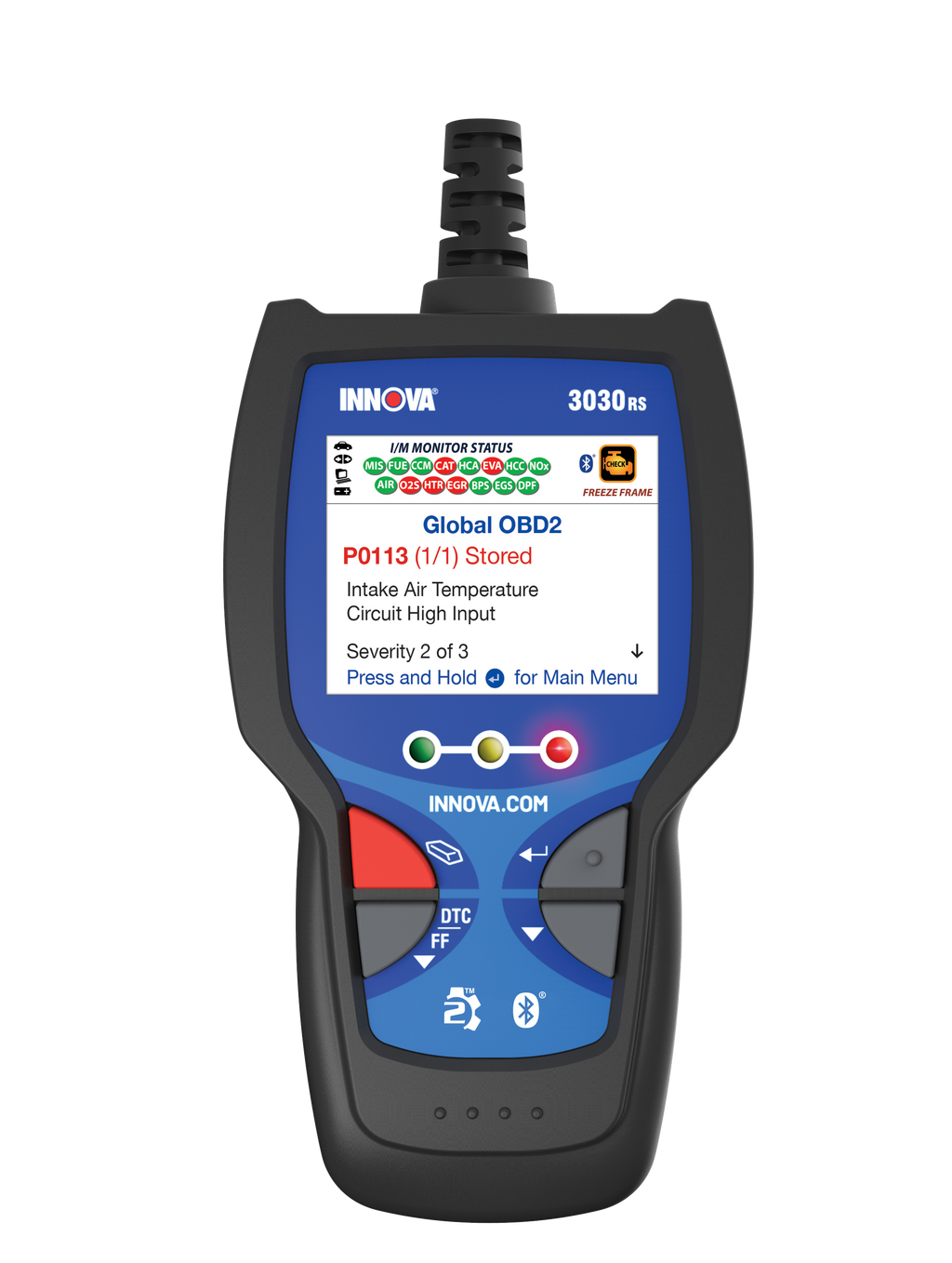 3030RS Battery Testing OBD2 Scanner – Innova