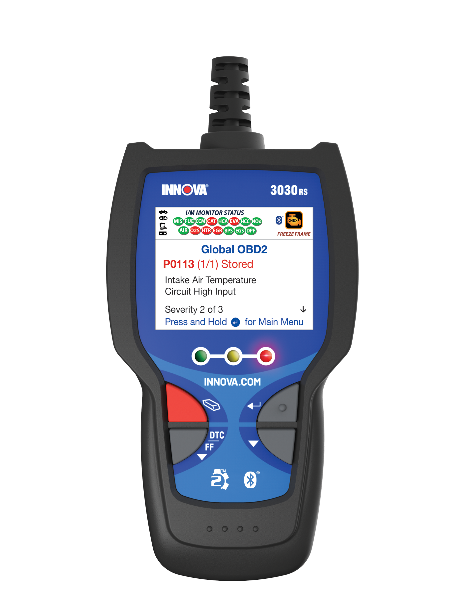 3030RS Battery Testing OBD2 Scanner