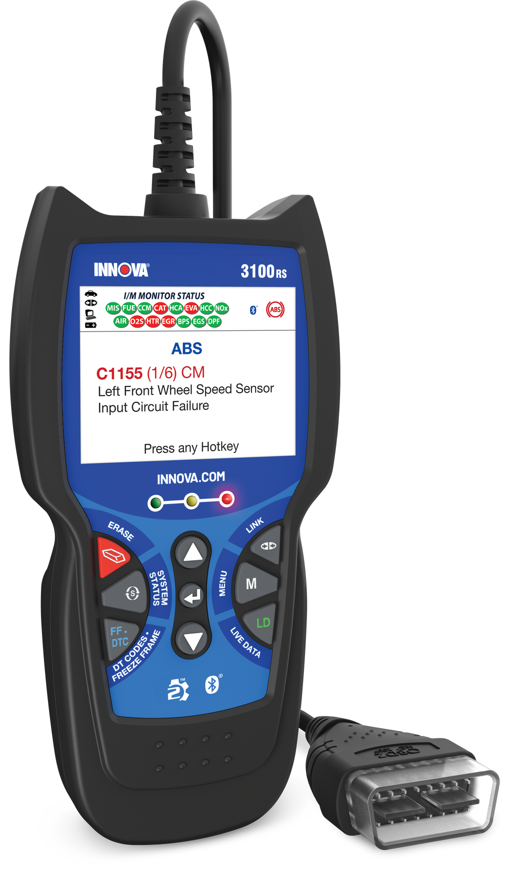 3100RS SRS OBD2 Scanner
