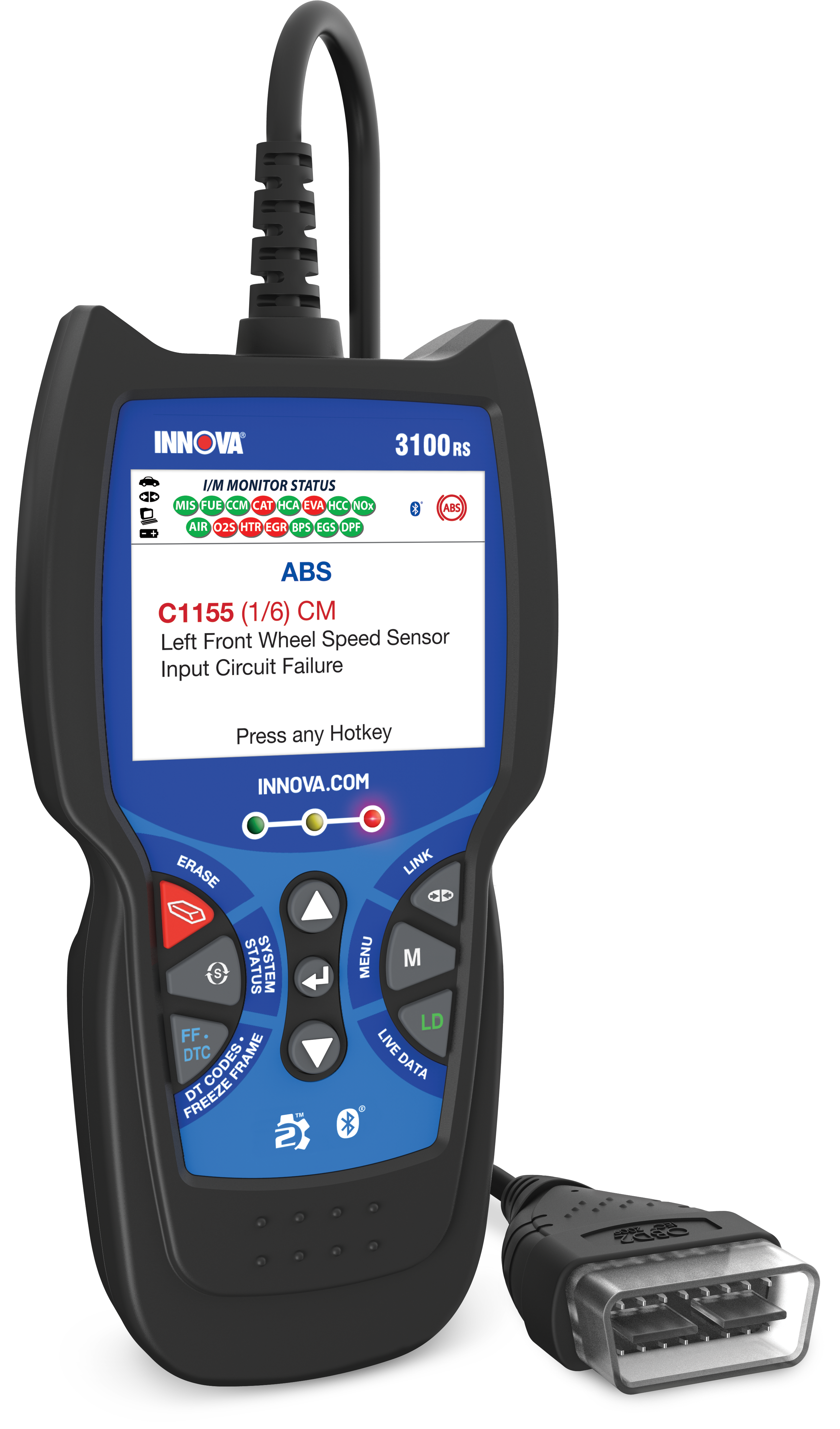 3100RS SRS OBD2 Scanner