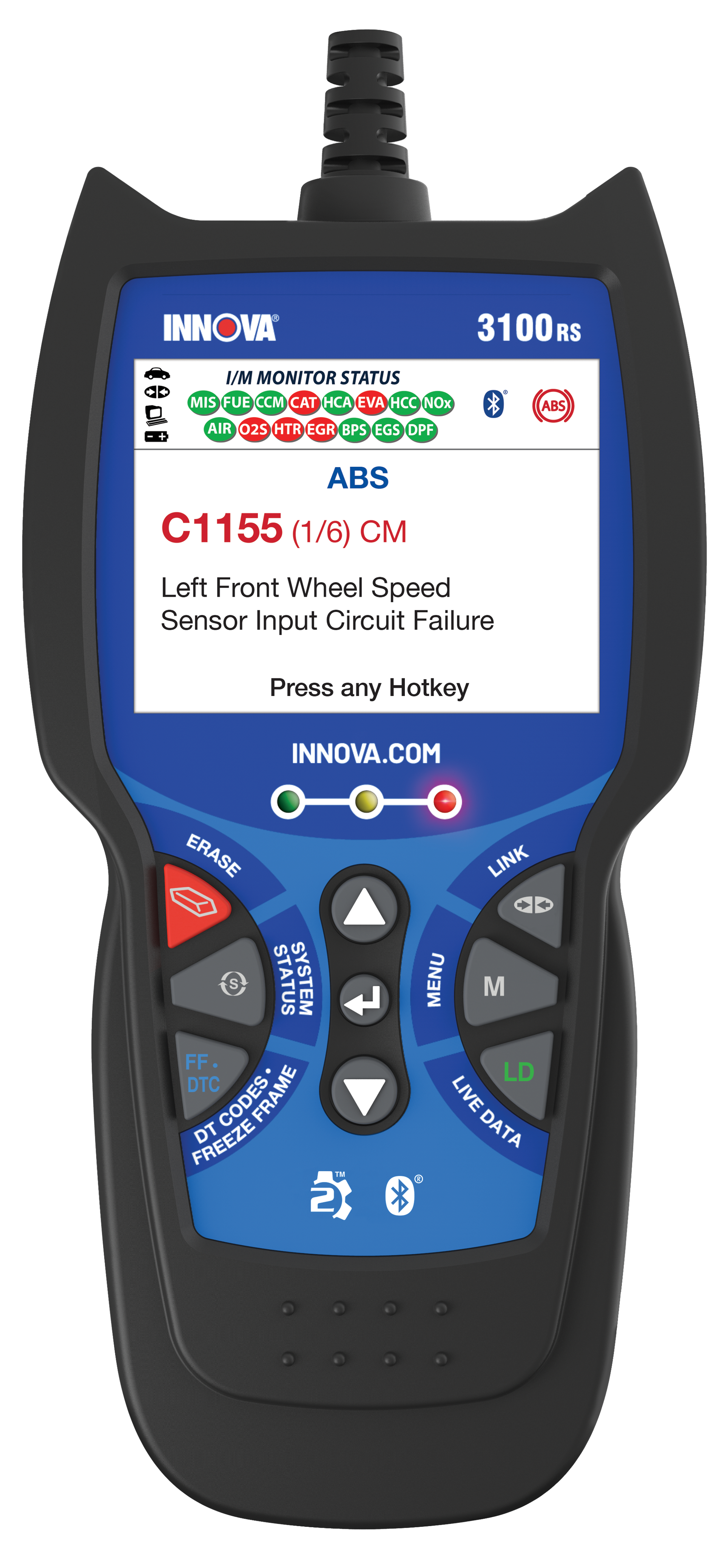 3100RS SRS OBD2 Scanner