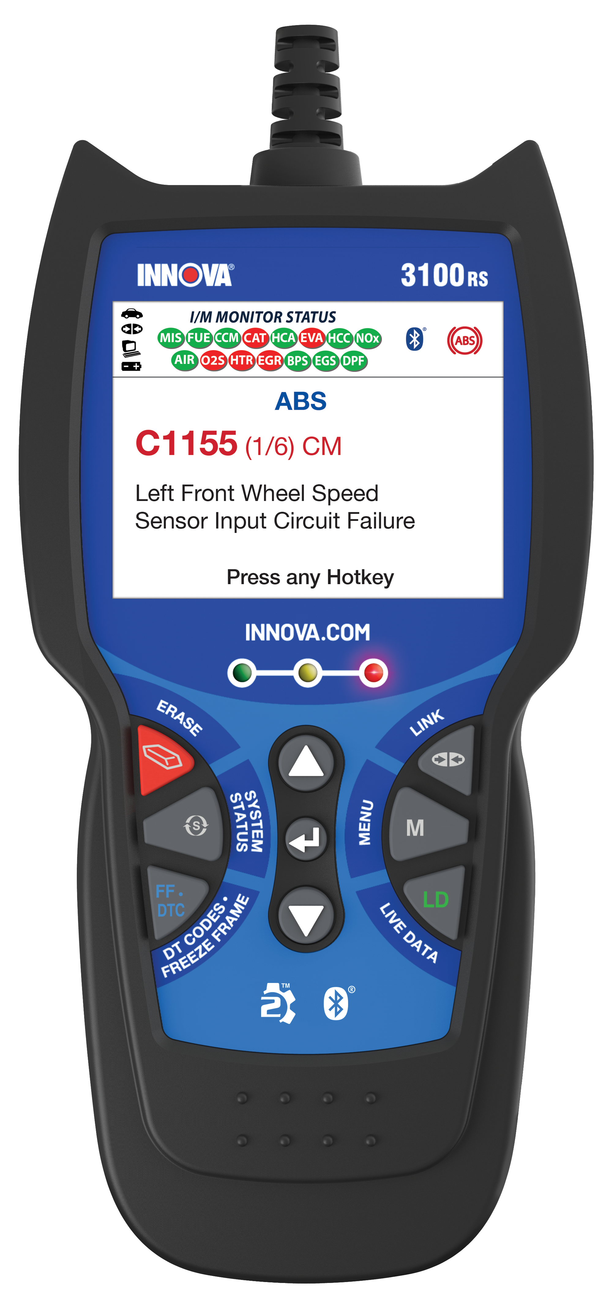 3100RS SRS OBD2 Scanner