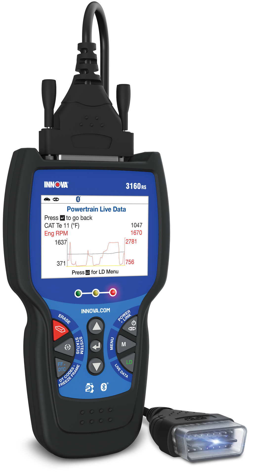 3160RS ABS Bleeding OBD2 Scanner