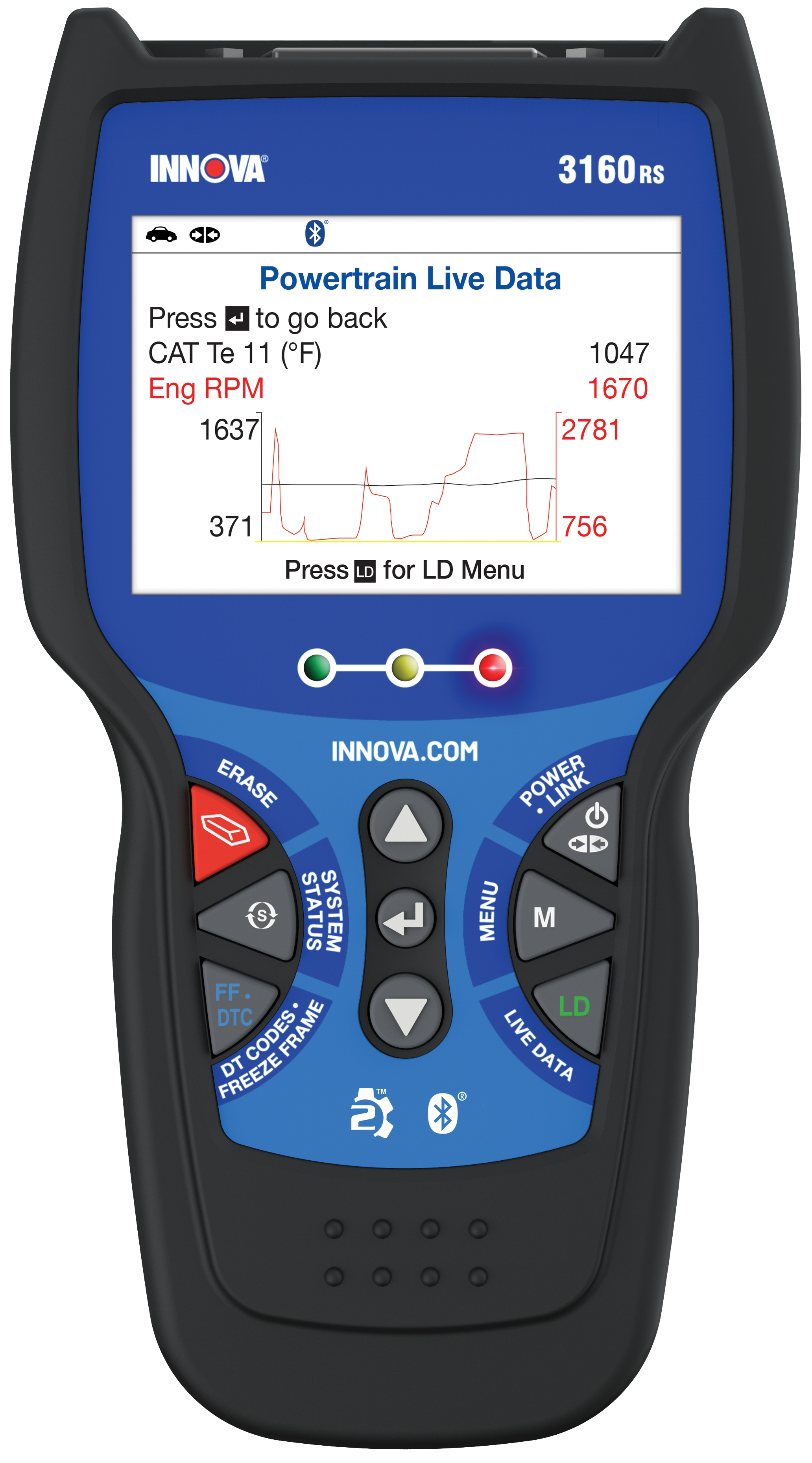 3160RS ABS Bleeding OBD2 Scanner