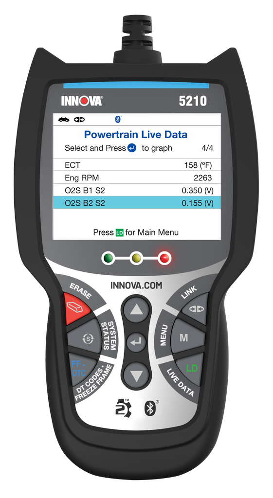 5210 Innova CarScan Advisor 5210 | Comprehensive Automotive Diagnostic Tool ...