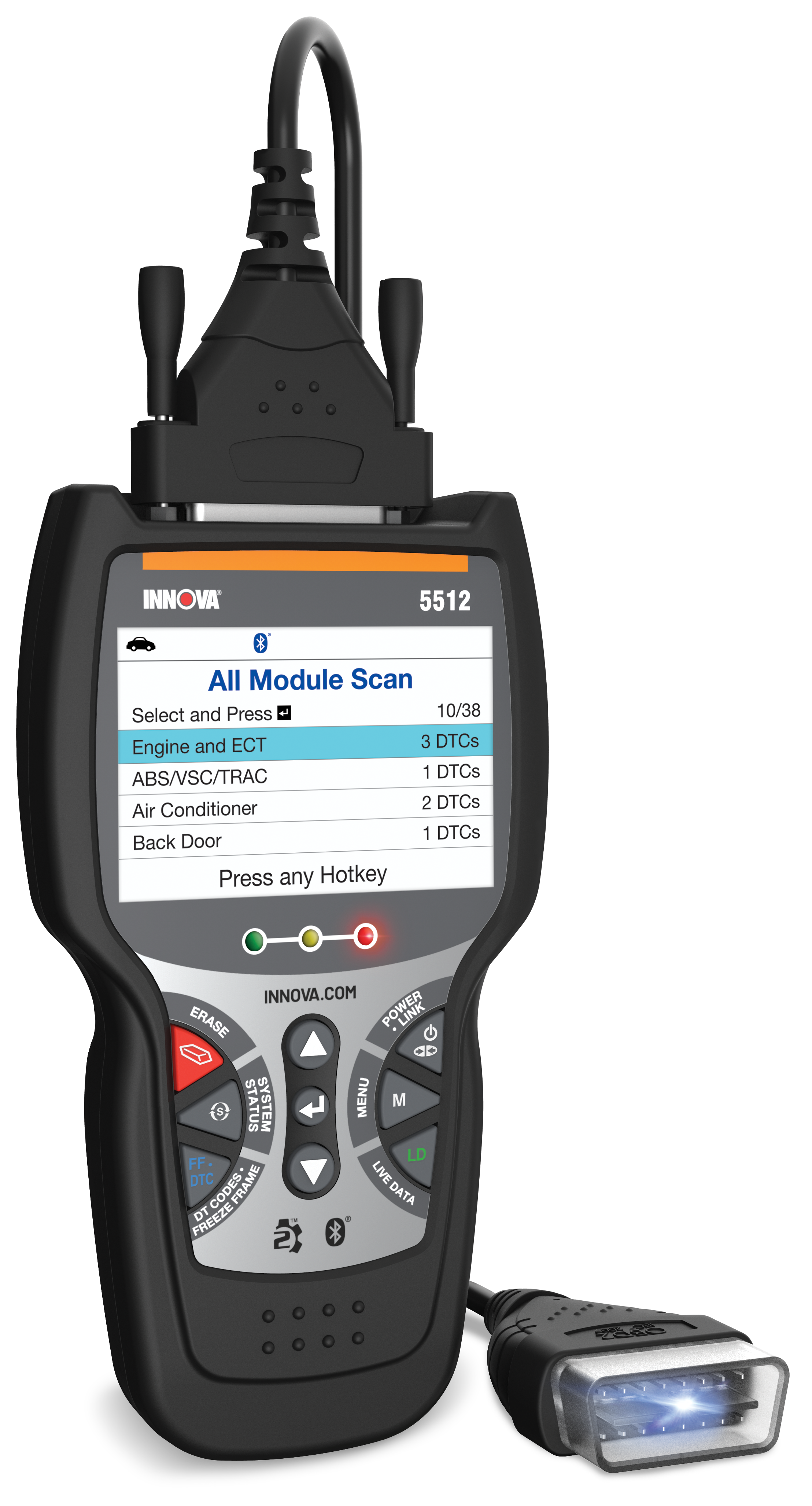 6100P - OBD2 w/ ABS & SRS Diagnostic Tool