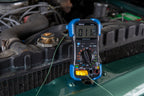 Innova Electronics 3340 digital multimeter checking radiator temperature