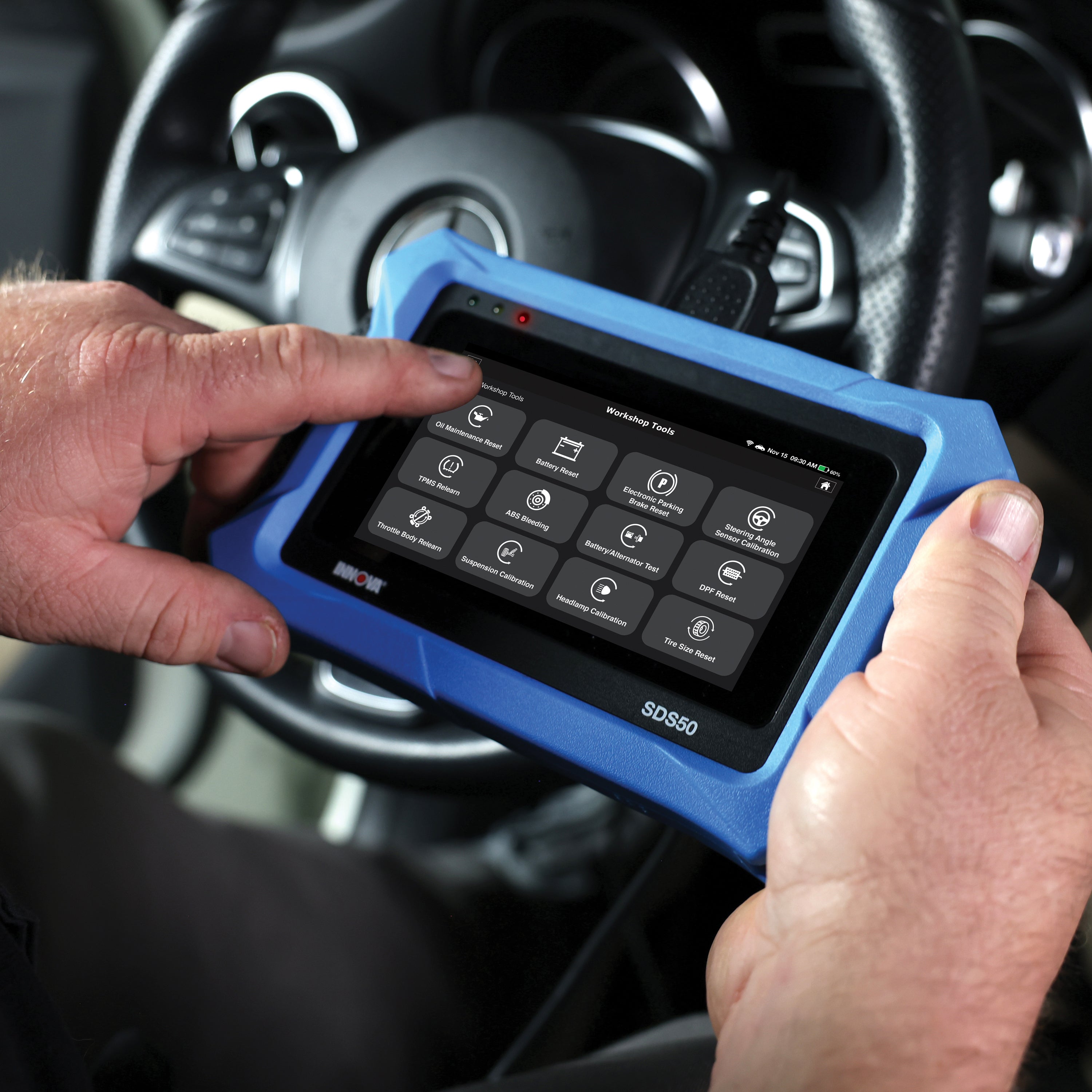 SDS50 Bidirectional OBD2 Tablet – Innova