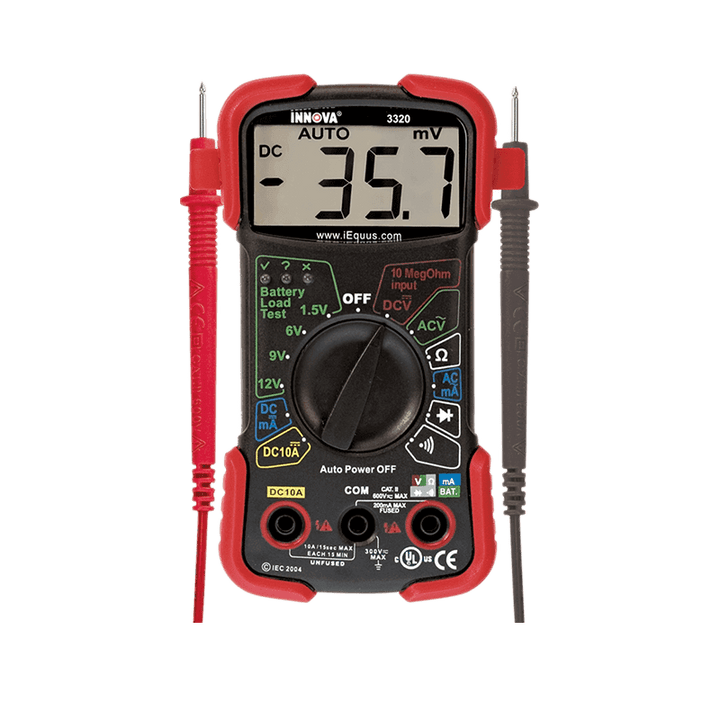 7 Fn Digital Multimeter AC DC Voltage Volt 10 Amp Current