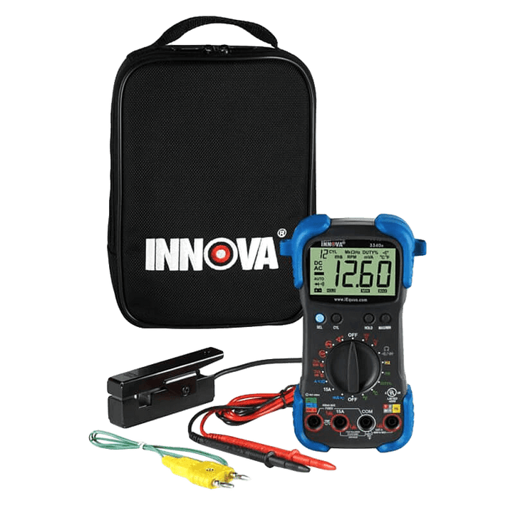Innova Electronics 3340 digital multimeter items included in kit
