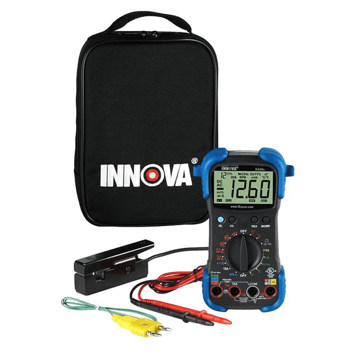 Innova Electronics 3340 digital multimeter items included in kit