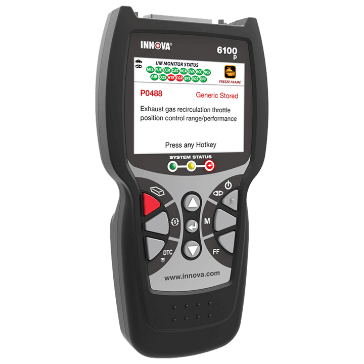 6100P OBD2 w/ ABS & SRS Diagnostic Tool